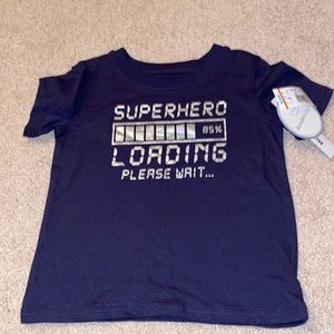 NWT Superhero t shirt 3t